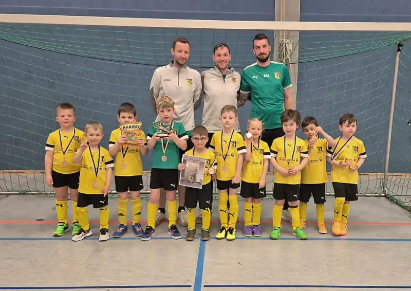 Erste Turniererfahrung unserer Bambinis in der Halle