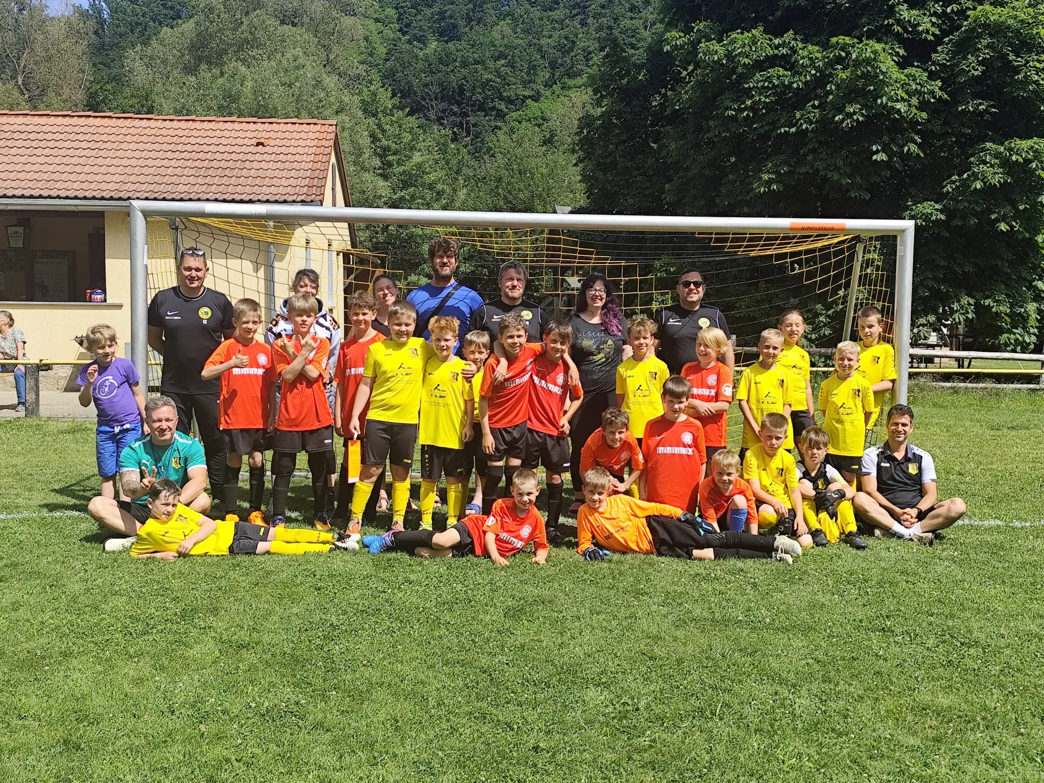 Freundschaftsspiel krönt Trainingslager in Orlamünde