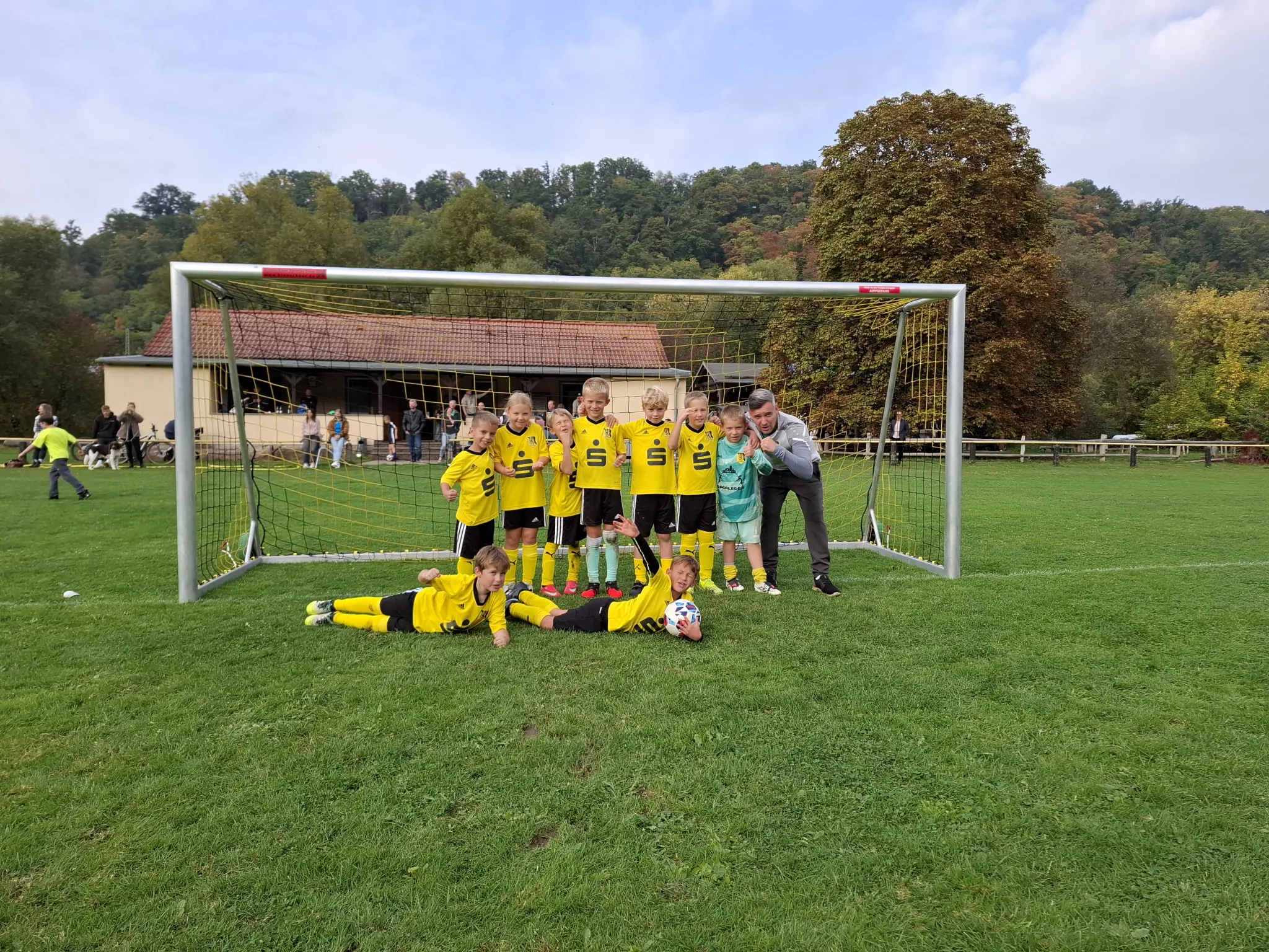 Gäste aus Jena ermöglichen Testspiel unserer F-Junioren